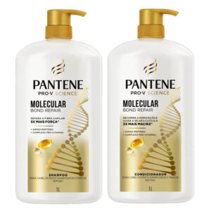 Kit Shampoo e Condicionador Pantene Pro-V Science Molecular Bond