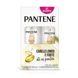 Kit Shampoo Pantene Hidratação 350ml Condicionador 175ml