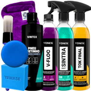 Kit Shampoo V-Floc Cera Tok Final Limpador Sintra Fast Vonixx