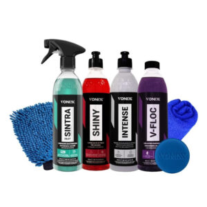 Kit Shampoo V-floc Sintra Fast Intense Revitalizador Plastico Shiny