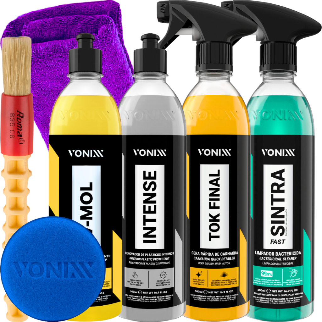Kit Shampoo V-Mol Cera Tok Final Sintra Fast Intense Vonixx — Cabelos