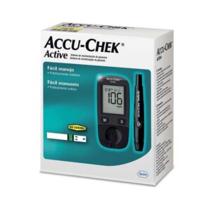 Kit Sistema de Monitorização da Glicemia Accu-Chek Active Tiras-teste