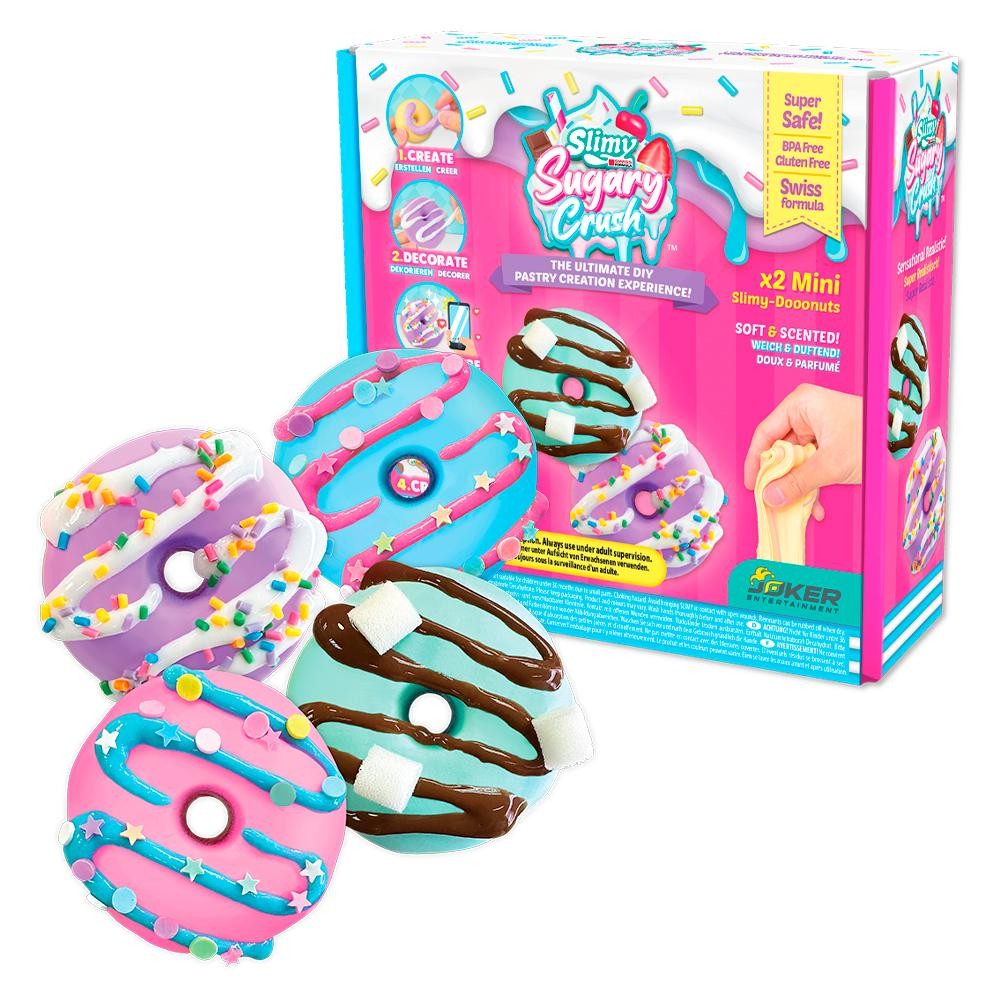 Kit Slime de Donut Slimy Sugary Crush Mini — Brinquedos
