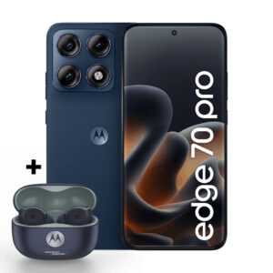 Kit Smartphone Motorola Edge 70 Pro 5G 256GB Moto Buds 2 Plus