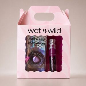 Kit Sombra Longa Duração Cor Intensa e Brilhante Batom Líquido Gloss
