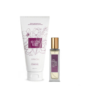 Kit Succès Vert Creme Hidratante 200g Perfume 30ml by Primacial