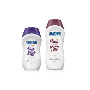 Kit Sundown Praia e Piscina Fps 70 200ml Protetor Solar Kids Fps 60