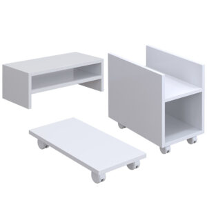 Kit Suporte Para Cpu Nobreak Guide Cyber e Suporte De Monitor Stand