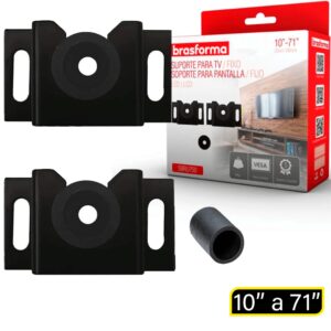 Kit Suporte Para Televisão TV Monitor Led Lcd Universal Smart De
