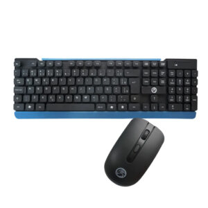Kit Teclado E Mouse Sem Fio Brazilpc Preto