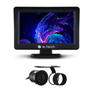 Kit Tela Monitor Lcd 4.3 Polegadas Automotivo Veicular Câmera Ré
