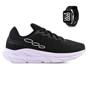 Kit Tenis Esportivo Masculino Feminino Academia Treino Leve Relogio