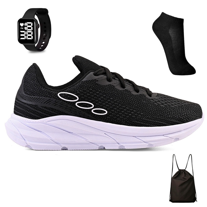 Kit Tenis Esportivo Masculino Feminino Academia Treino Mochila Meia e — Bolsas e Mochilas