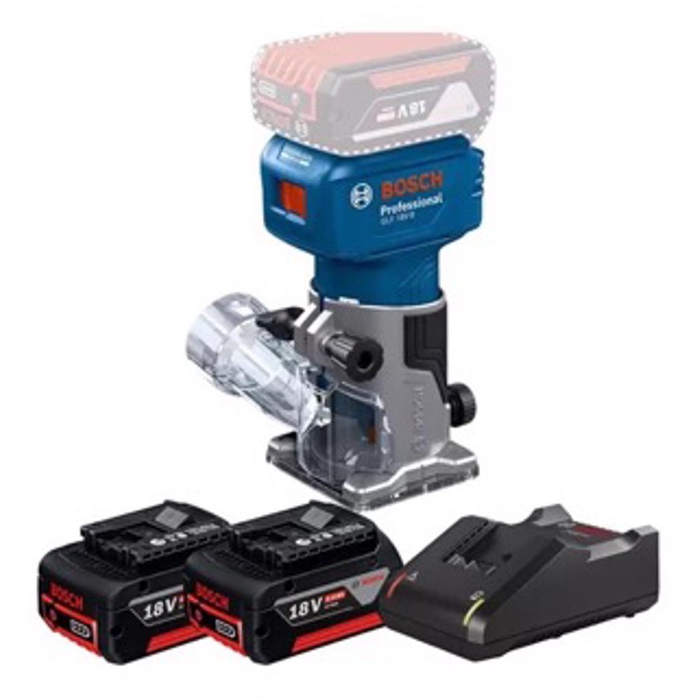 Kit Tupia Fresa Brushless Glf 18v-8 2x Baterias 18V 4Ah Carregador — Celulares e Acessórios