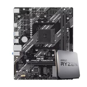 Kit Upgrade Amd Ryzen 5 5600GT Placa Mãe Asus Prime