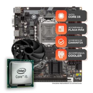 Kit Upgrade Intel I5 4ª, Cooler, Placa Mãe