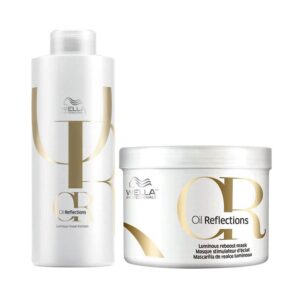 Kit Wella Oil Reflections Profissional Shampoo e Máscara