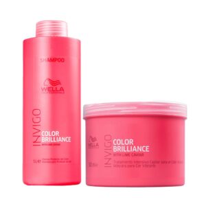 Kit Wella Professionals Inv Brilliance Profissional Shampoo e Máscara