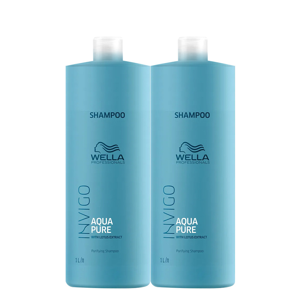 Kit Wella Professionals Invigo Balance Acqua Pure Shampoo