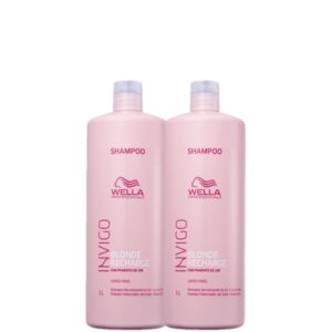 Kit Wella Professionals Invigo Blonde Recharge Shampoo Desamarelador