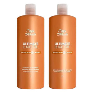 Kit Wella Professionals Ultimate Luxe Oil Shampoo 1L Condicionador 1L