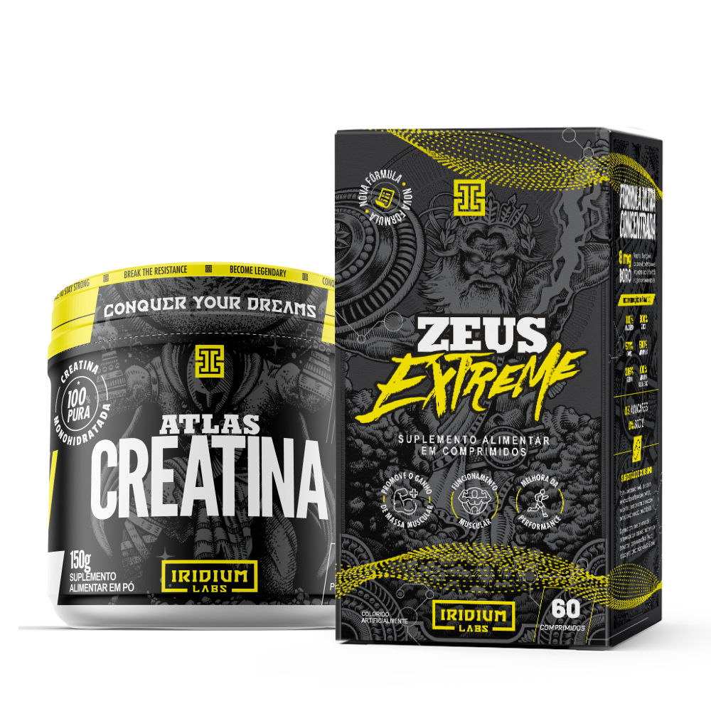 Kit Zeus Extreme Creatina 150g