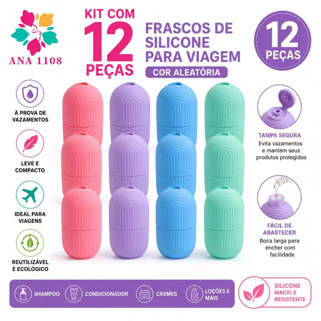 Kit12 Cuidados Com A Pele Facial Desincha Contorno De Cubos De Gelo