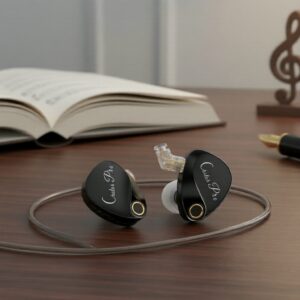 KZ Castor Pro Fones de Ouvido com Fio de 10mm Dual Driver, Som