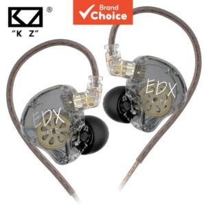 KZ Edx Lite Fones de Ouvido Dinâmicos Intra-Auriculares Monitor de
