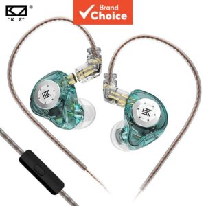KZ Edx Pro Fones De Ouvido Monitor Intra-Auricular Dinâmico HiFi Com