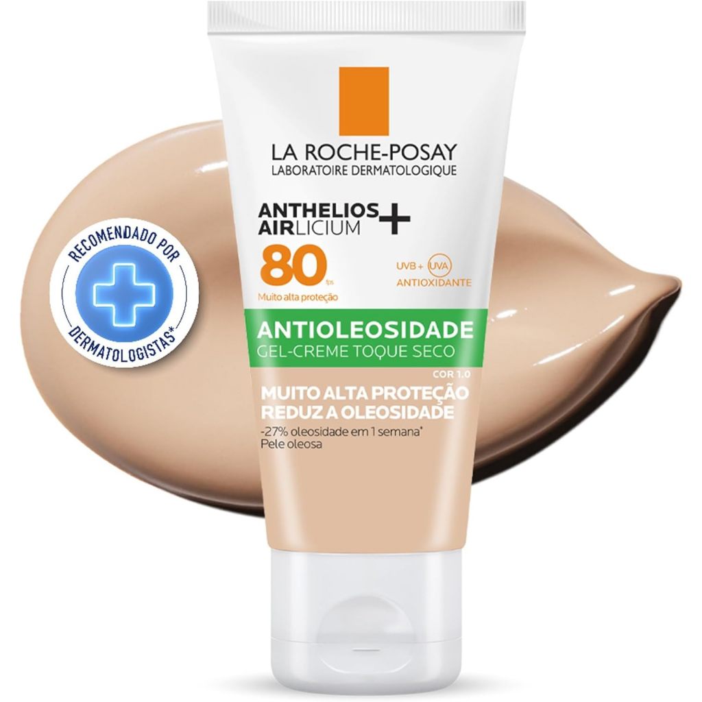 La Roche-Posay Protetor Solar Facial Anthelios Airlicium+ Cor 1.0 40g — Skincare