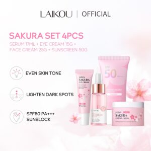 Laikou 4 Peças Creme Removedora De Rejuvenescimento Do Protetor Solar