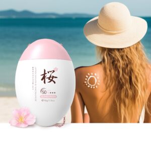 Laikou Japão Protetor Solar Sakura Proteção UV Leve Até Mesmo Tom De