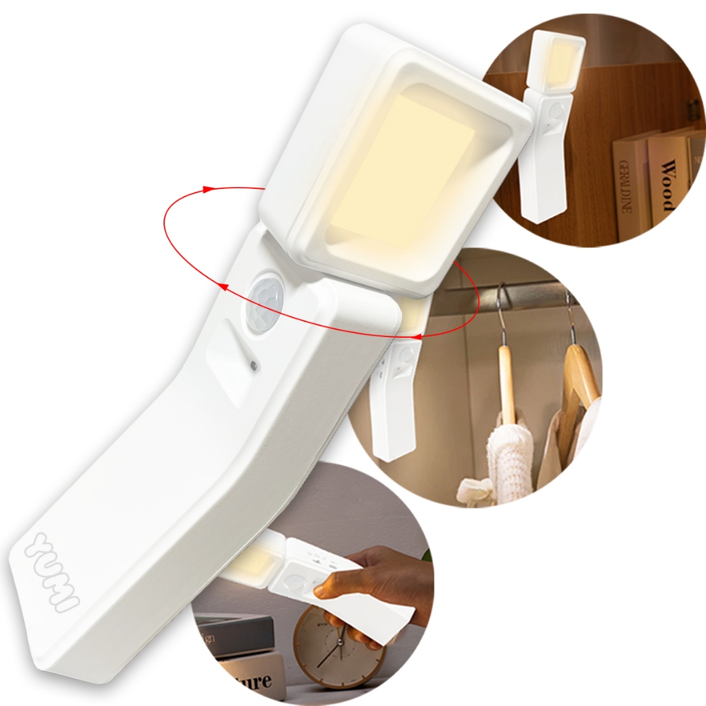 Lâmpada Spot COB Luminária Led Sem Fio sensor Fácil Instalação Forte