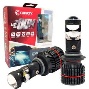 Lâmpada Ultra Led Cinoy Zoom H4 Projetor Canhão 10.000 Lumens 6000k