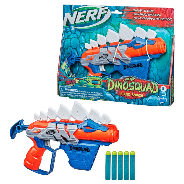 Lançador Nerf Dinosquad Stego-Smash Hasbro