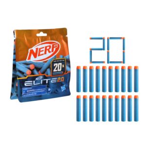 Lançador Nerf Elite 2.0 Dardos Refil C 20 Hasbro