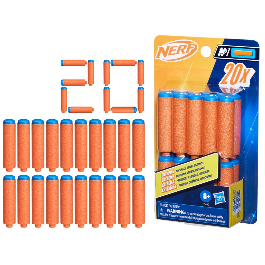 Lançador Nerf Series Refil 20 Dardos Hasbro — Brinquedos