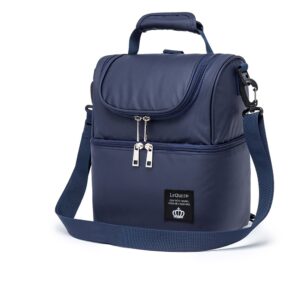 Lancheira Termica Bolsa Grande Mini Mochila Lequeen Reforçada