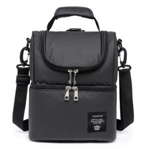 Lancheira Térmica Lequeen Bolsa Transversal Unissex Mochila