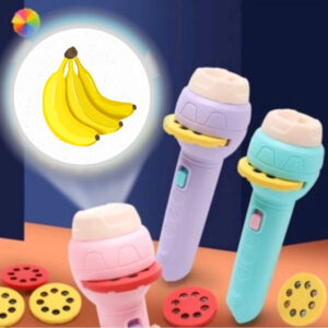 Lanterna Projeção Infantil Imagens Divertidas Brinquedo Crianças 24