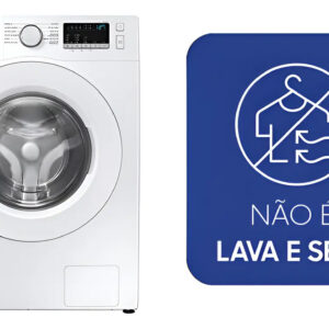 Lavadora Digital Inverter Samsung Ww11t Branca 11kg Cor Branco