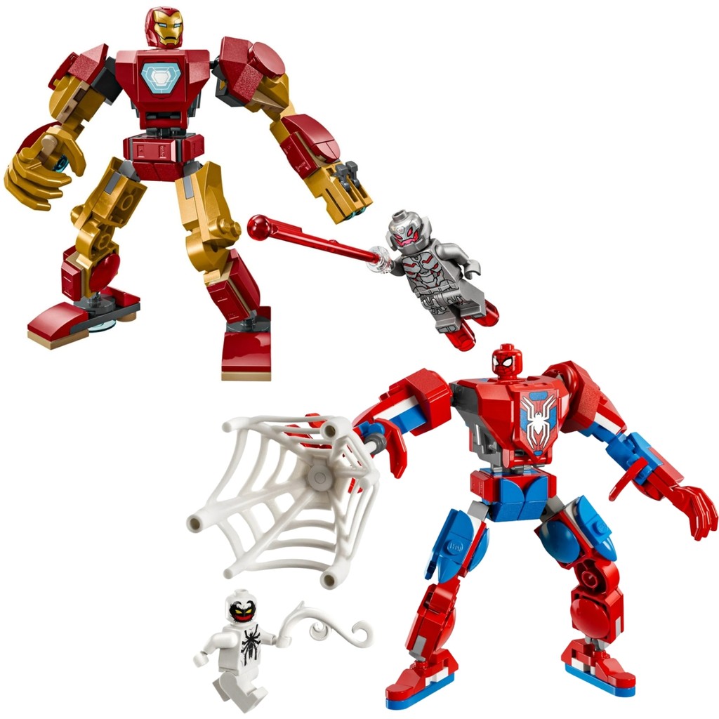 Lego Blocos De Montar Marvel Robô 2 Figuras 76307 — Brinquedos