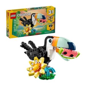 Lego Creator 3 em 1 Animais selvagens Tucano tropical 31173