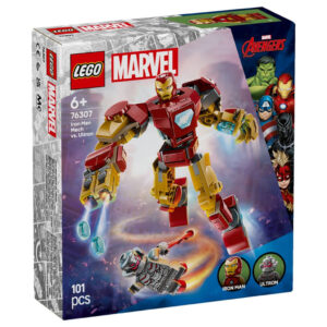 Lego Marvel Robô do Homem de Ferro vs Ultron 101 Peças -76307