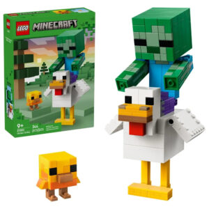 Lego Minecraft Cavaleiro de Galinha 21582