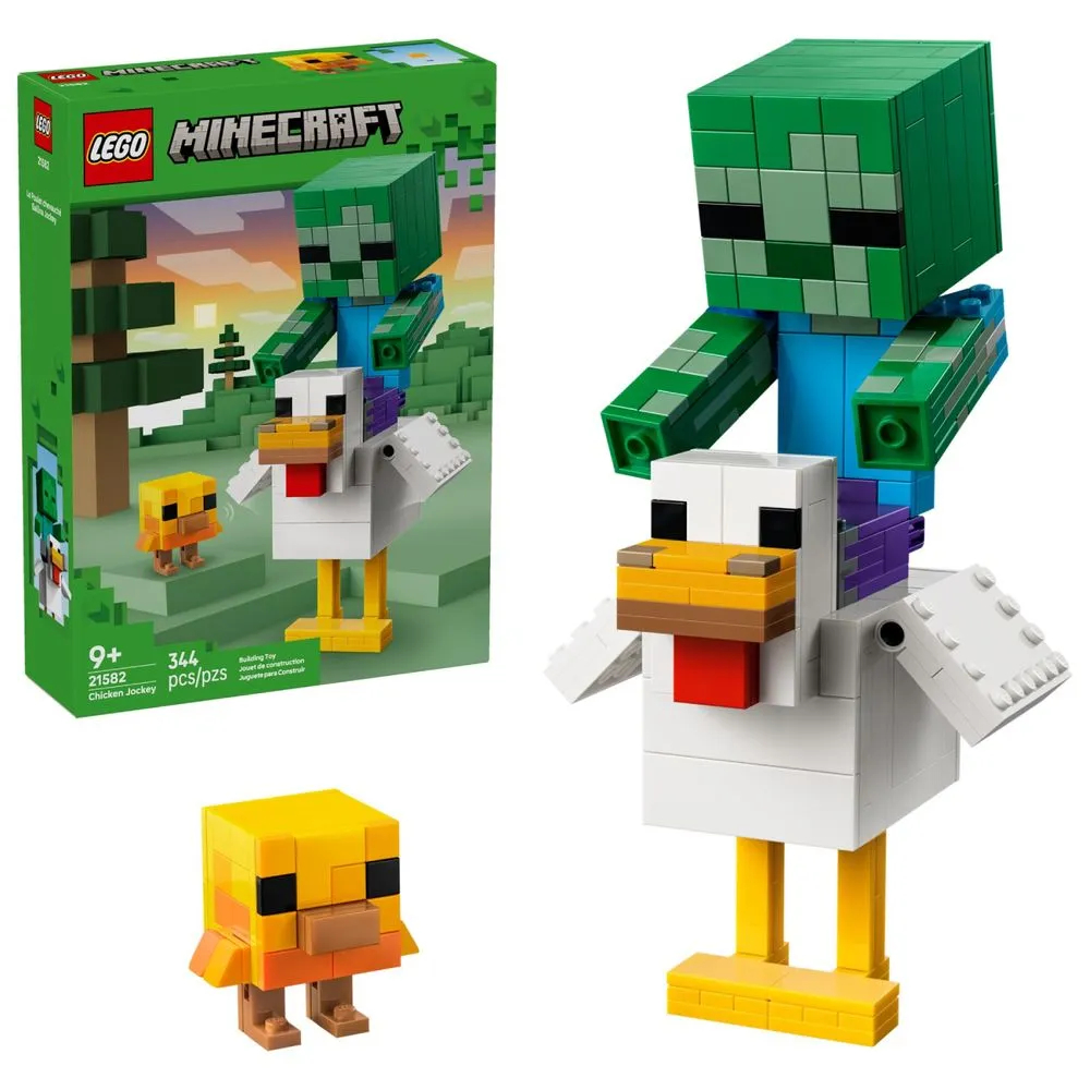 Lego Minecraft Cavaleiro de Galinha 21582