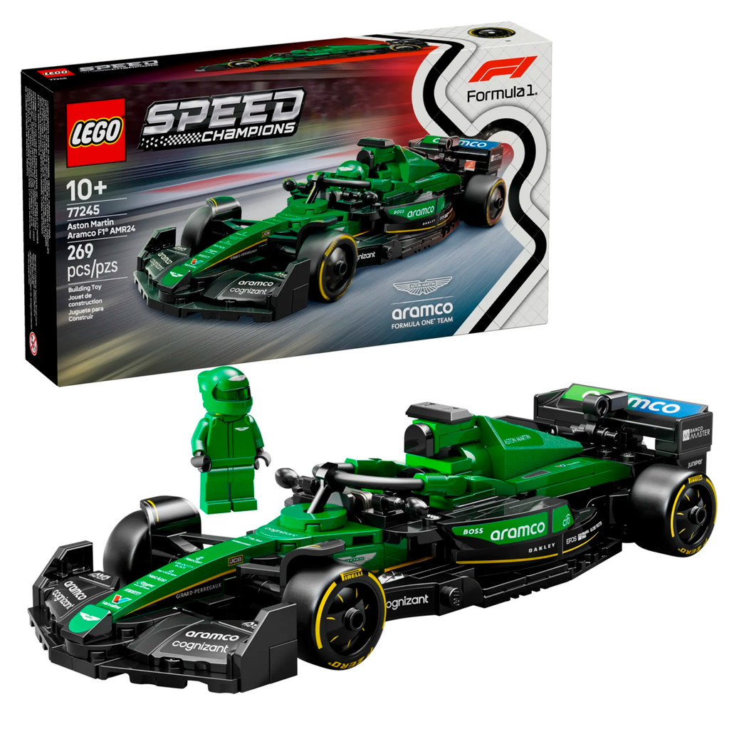 Lego Speed Champions Aston Martin Aramco F1 77245 — Brinquedos
