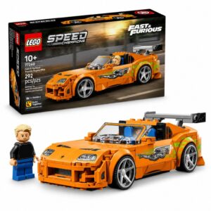 Lego Speed Champions Toyota Supra MK4 Fast Furious 77260 com 292 Peças
