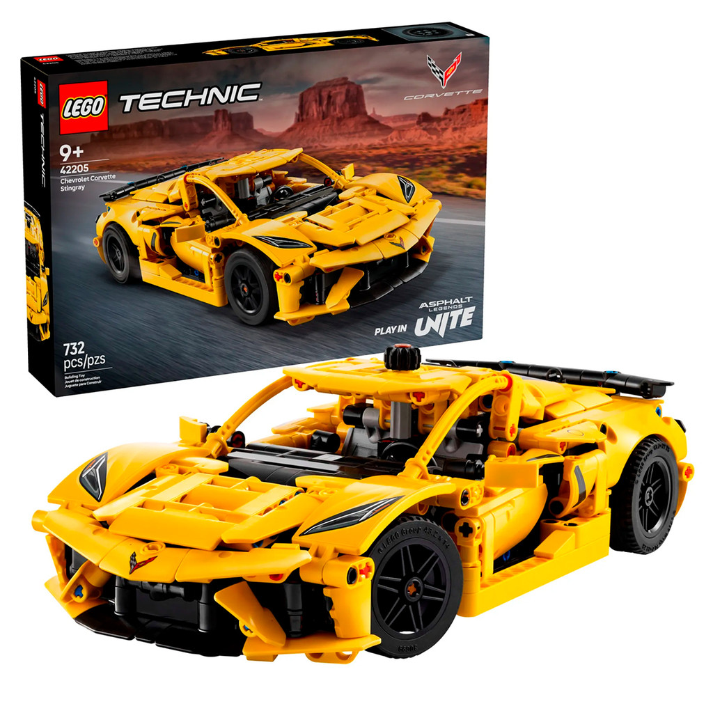 Lego Technic Chevrolet Corvette Stingray 42205 Lego